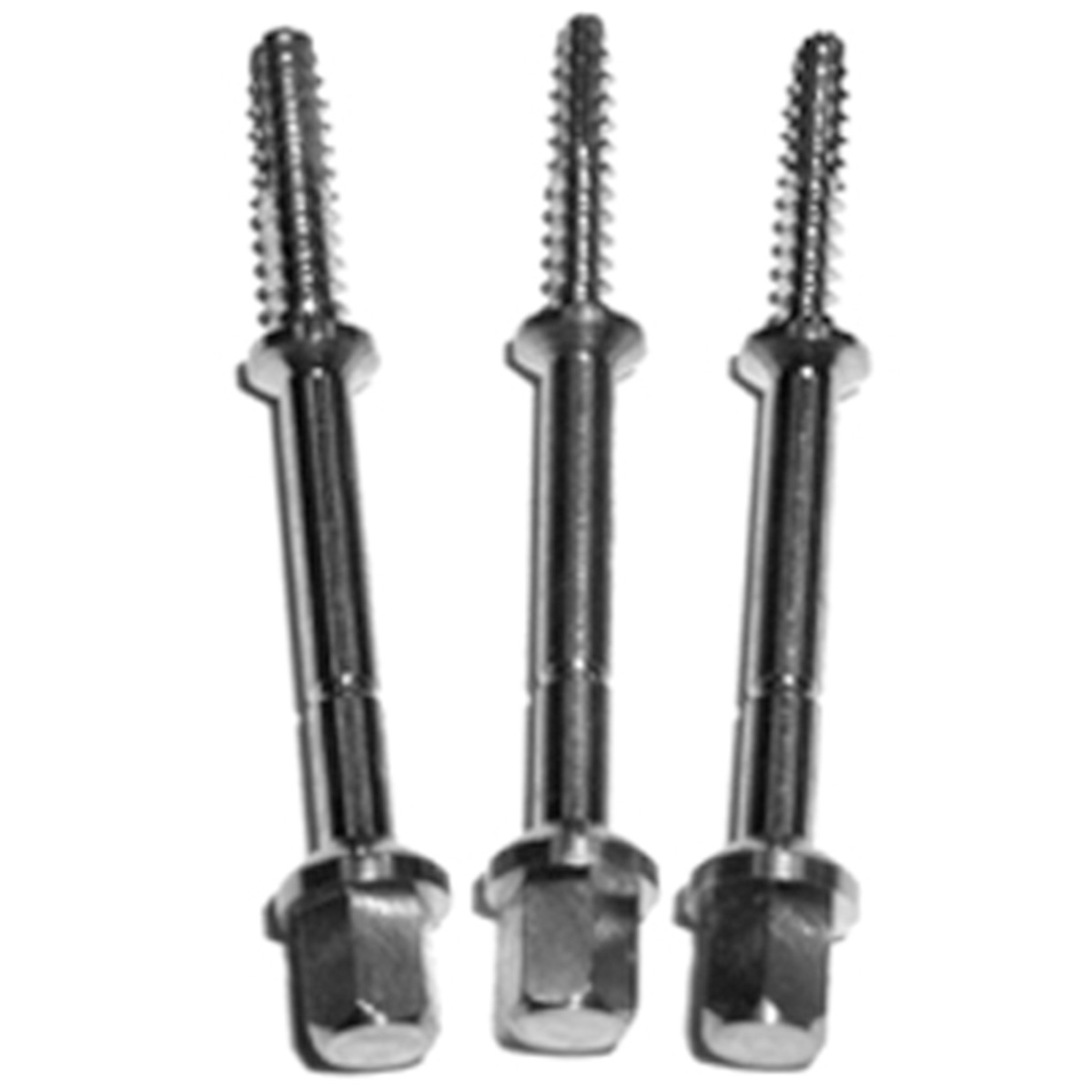 A.Titan - EASY X-TRAC Extraction Screws 3 pieces, Self Cutting - 30mm